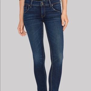 Hudson Collin Mid rise Skinny Jeans